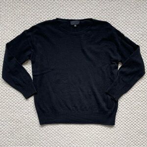 Nili Lotan black cashmere sweater